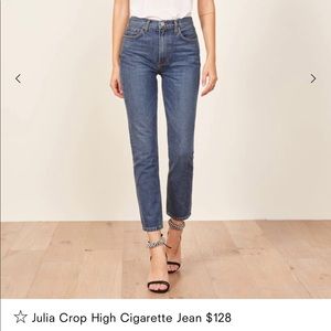 Julia crop high cigarette jeans 23